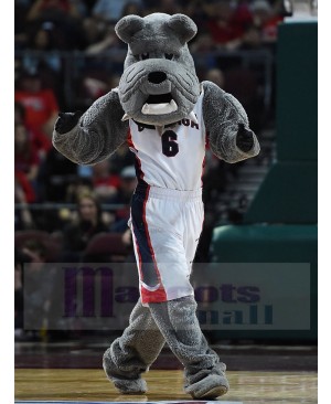 Gonzaga Bulldogs Grey Dog Mascot Costume Animal