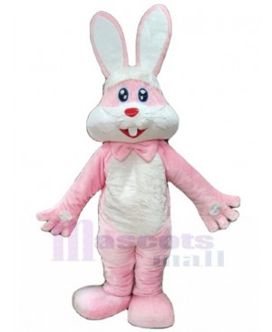 Pink Rabbit Easter Day Activity Mascot Costume Animal