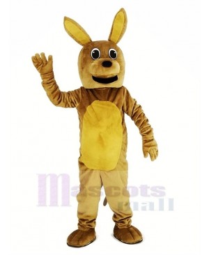 Brown Kangaroo Mascot Costume Adult