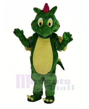 Green Fly Dragon Mascot Costume Adult