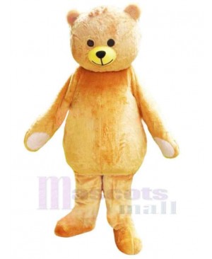 Likable Soft Bear Mascot Costume Animal