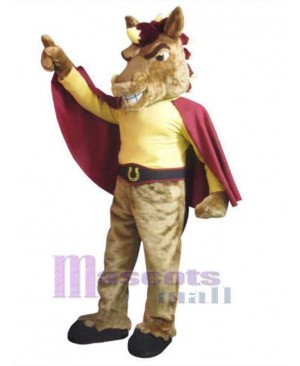 Cool Brown Horse Mascot Costume Animal