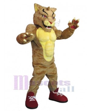 School Cougar Mascot Costume Animal