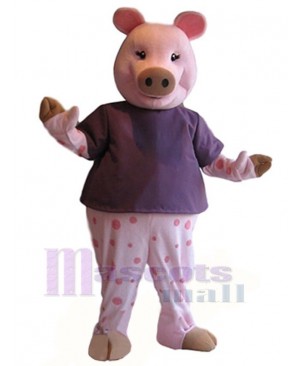 Funny Pig Mascot Costume Animal