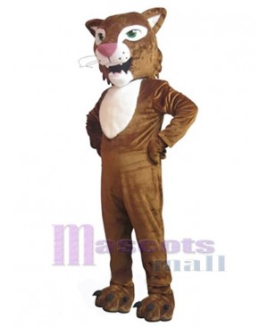 Likable Cougar Mascot Costume Animal