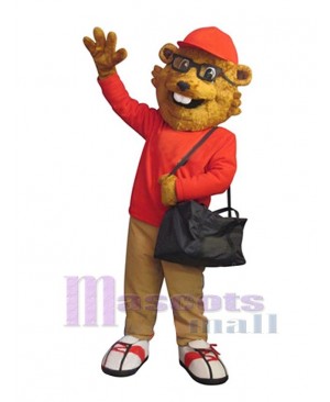 Lovely Gopher Mascot Costume Animal